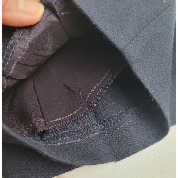 NWT VTG Rrrrruss Togs Navy Blue Wool Blend Career Casual Pants Women's Size 16 - Picture 12 of 15